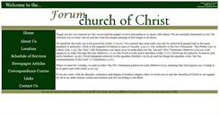 Desktop Screenshot of forumcoc.org